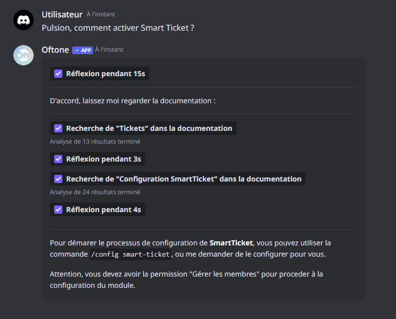 Interface Pulsion IA